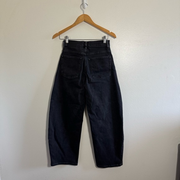 Everlane Black The Way High Curve Jeans size 24R - Picture 4 of 9